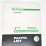 MP17-N750B Norton 750 Commando Parts List - Binder