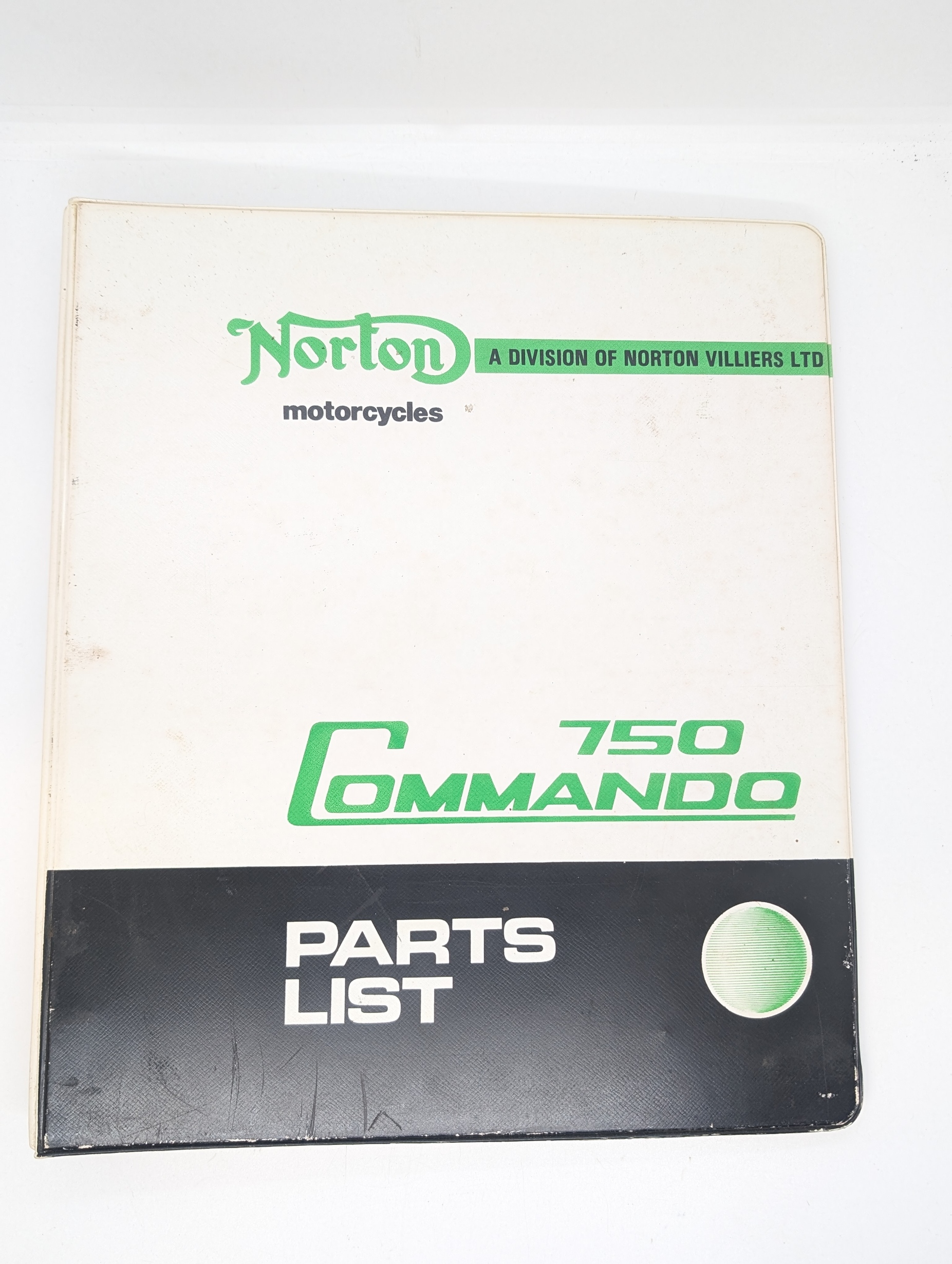 MP17-N750B Norton 750 Commando Parts List - Binder