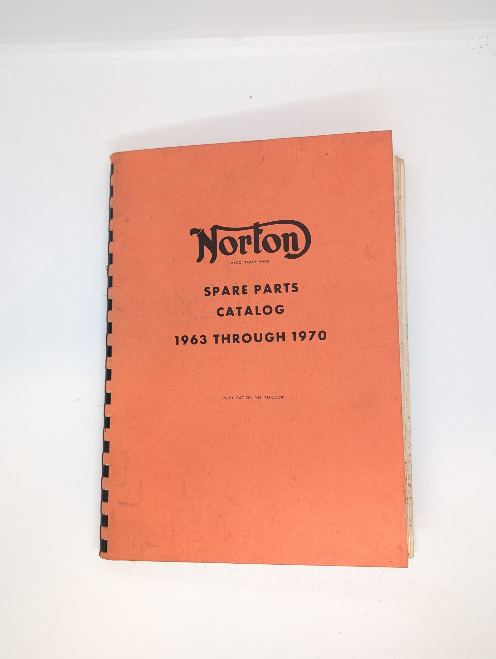 MP17-N63 Norton Spare Parts Catalog, 1963 Through 1970