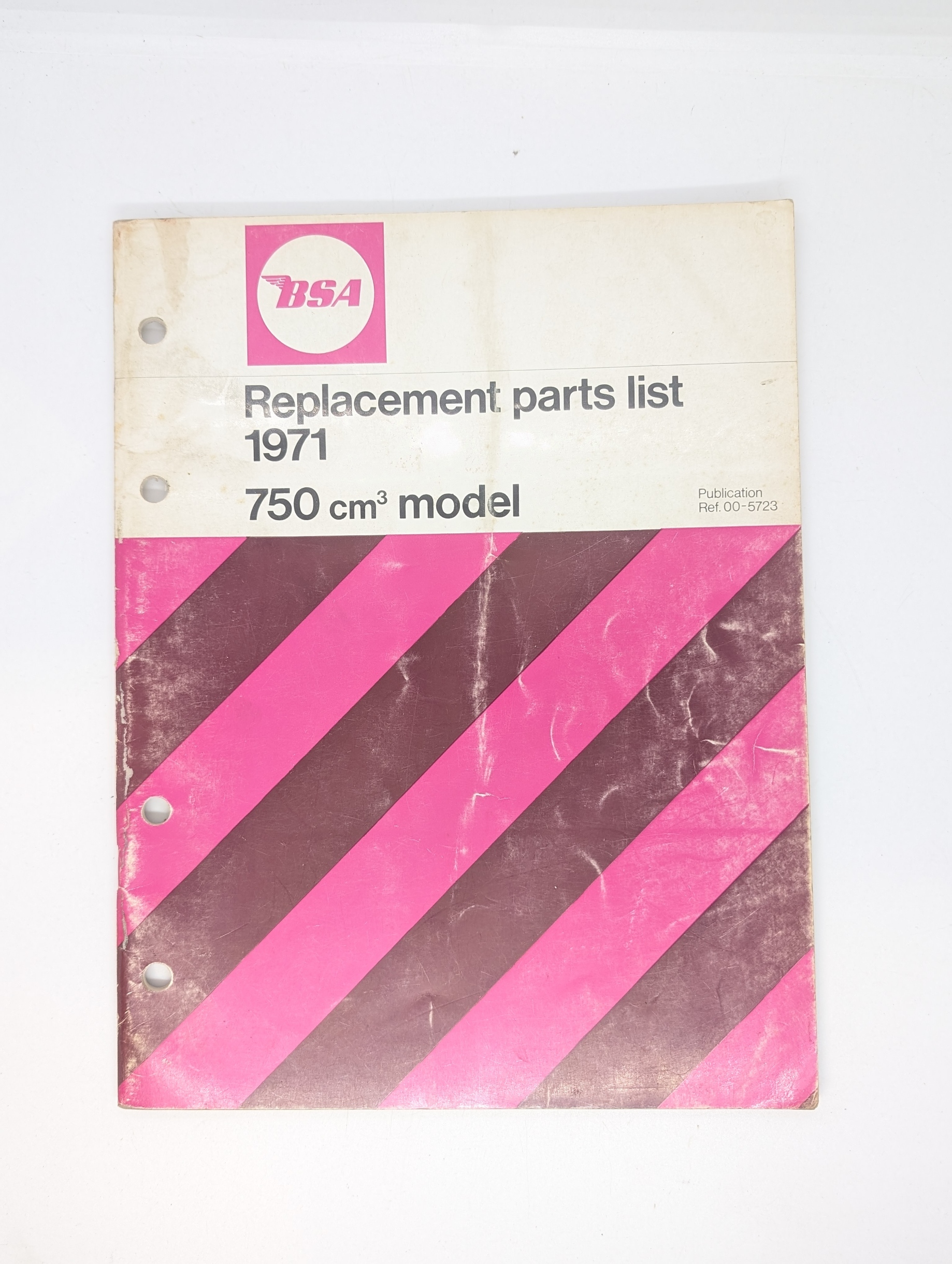 MP17-005723 BSA Spare Parts List, Rocket 3/A75, 1971