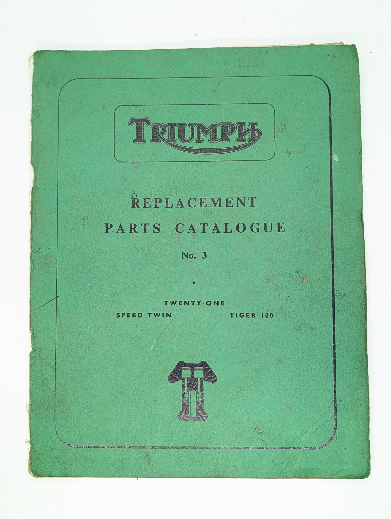 MP17-990826 Triumph Spare Parts List, No. 3, Twenty-One, Speed Twin, Tiger 100, 1959-1960
