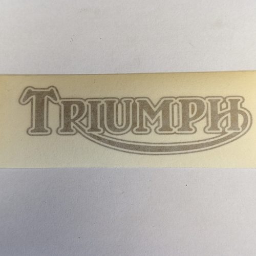 MP35-9432 Decal, Triumph, Gold, 5" Long