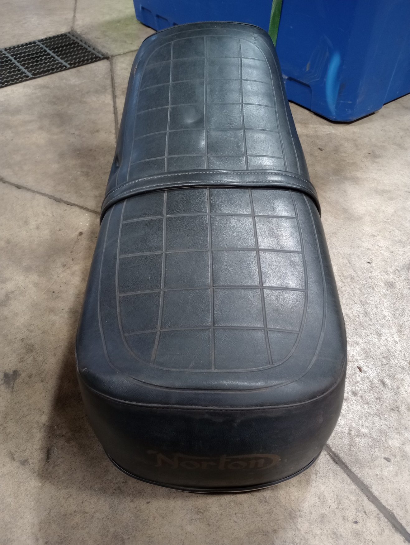 063677U Used Norton Commando Interstate Seat #1 -1