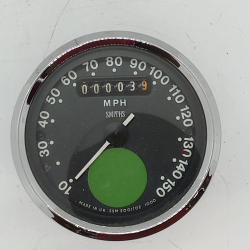 SSM3001/02 Genuine NOS Smiths Tachometer Black Face Norton 150mph
