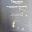 WSM2 Factory Triumph Workshop Manual for 350/500 Twins 3TA/5TA/T90/T100 - Binder