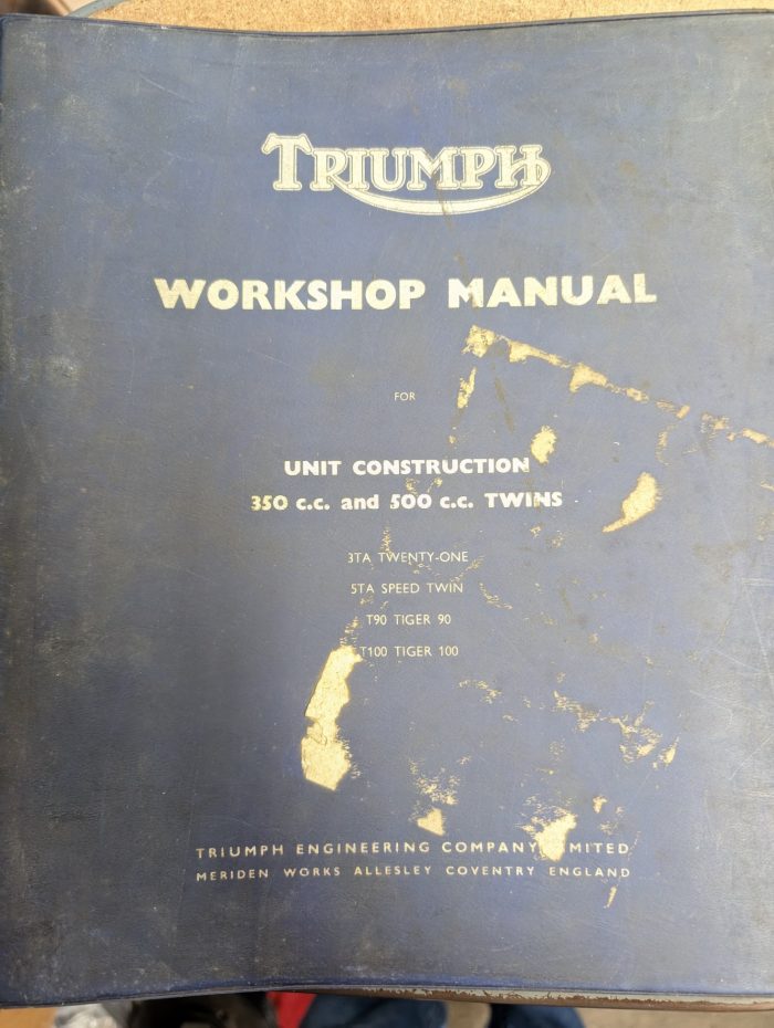 Triumph Tools.pdf WSM2 Factory Triumph Workshop Manual for 350/500 Twins 3TA/5TA/T90/T100 ...