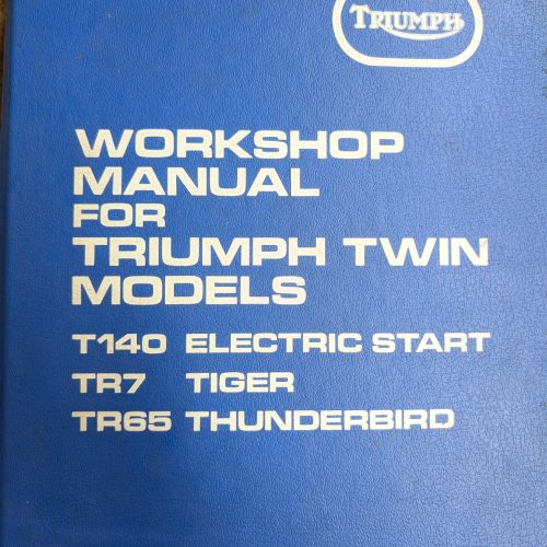 99-7059 Factory Triumph Workshop Manual for Triumph Twins T140/TR7