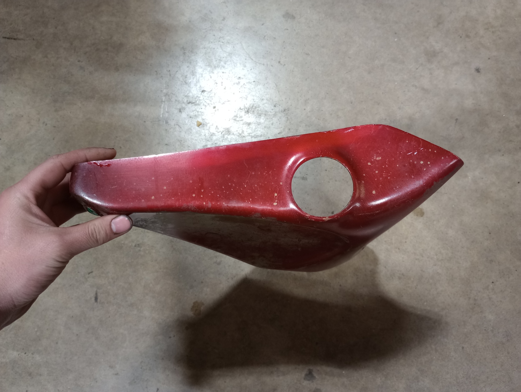 83-1454 BSA Oil tank Side Cover B25 B44 -1