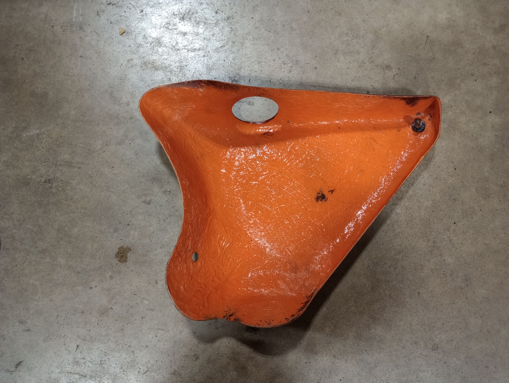 83-1454 BSA Oil tank Side Cover B25 B44 -2