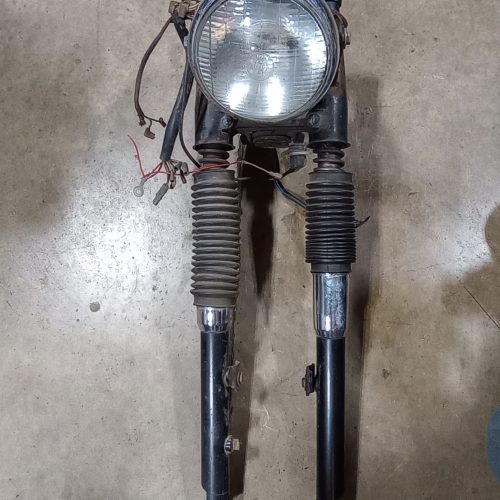 1969-70 BSA A65 Front End Assembly 97-3933, 97-3934, 97-2510, 97-2512, 97-3862, 68-5129