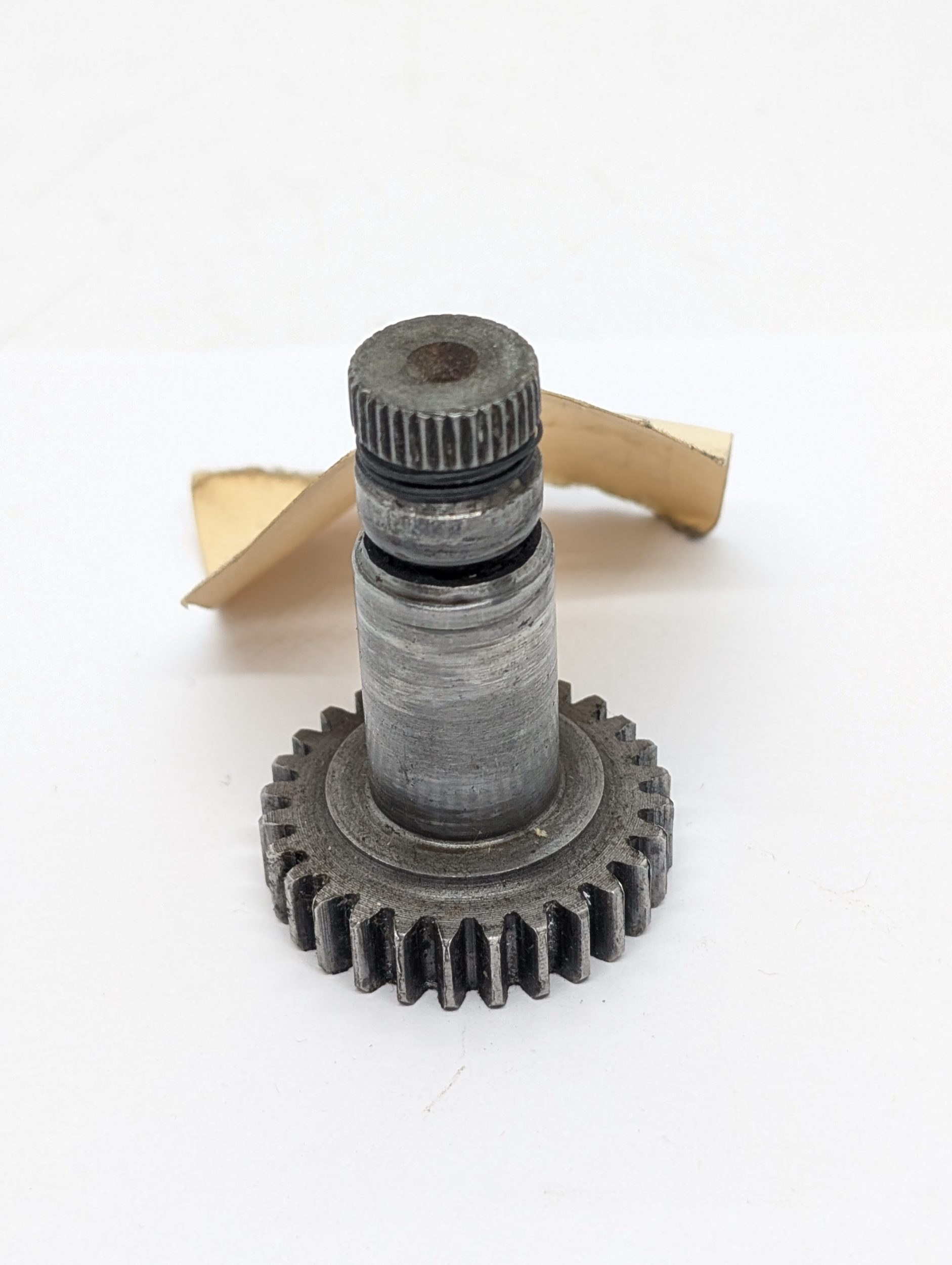 066180U Gear Pedal Shaft, Norton MK3 - USED