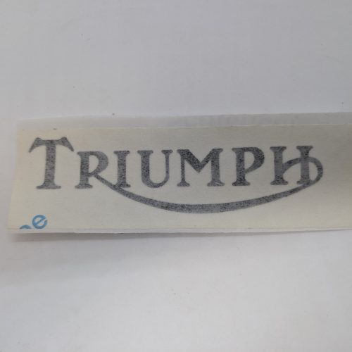 MP35-9439 Decal, Triumph, Black, 5 1/2" Long