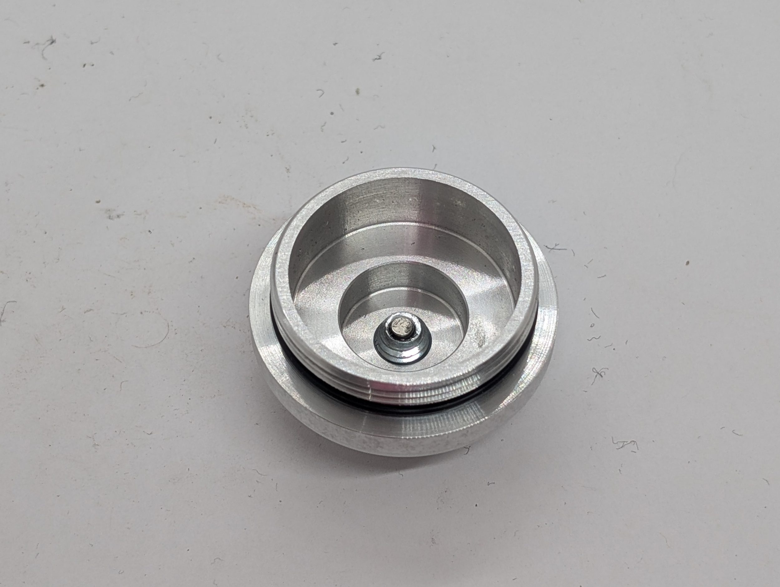 70-9501M Cap/Plug, Sump, Magnetic, Tri 500, 1969-1974 2