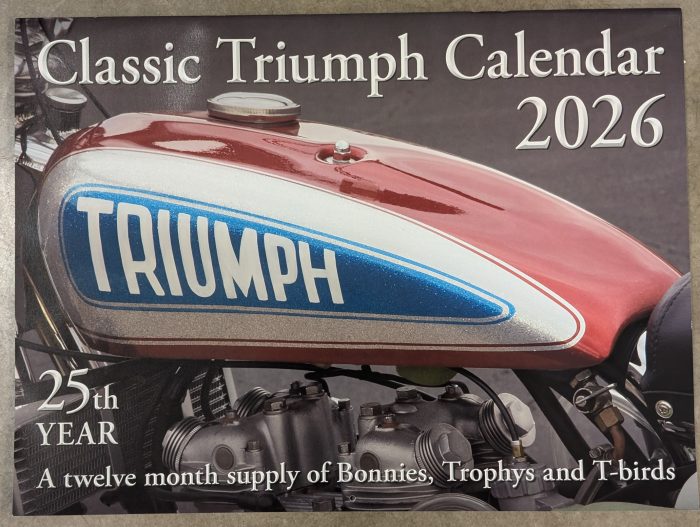2026 Classic Triumph Calendar 2026