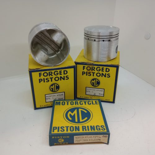 063346/47 MC Piston Set Norton 750 .040