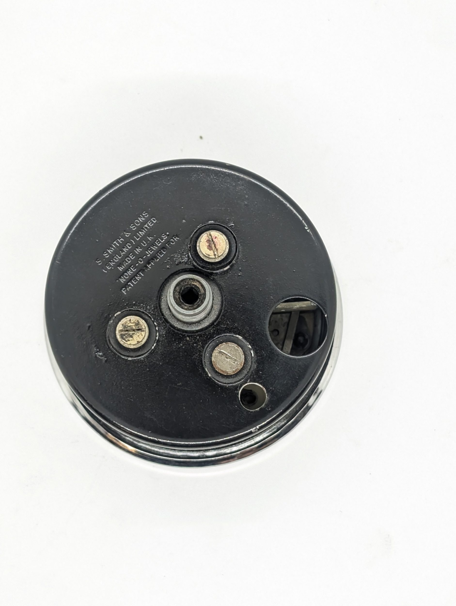 SSM 4004/00R **Rebuilt** Smiths Speedometer, 150 MPH, Black Face, Triumph T140 2