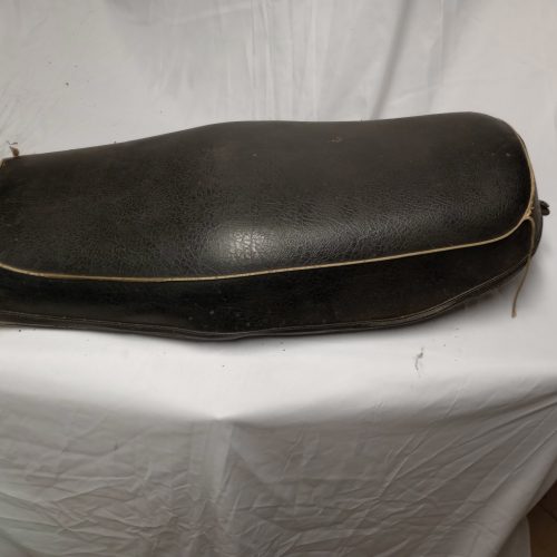 23926U Norton Atlas Slimline Seat, Black with White Piping - USED