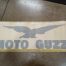MP35-MotoGuzzi L, Large Moto Guzzi Decal, Black, 38" Wide by 12" Tall