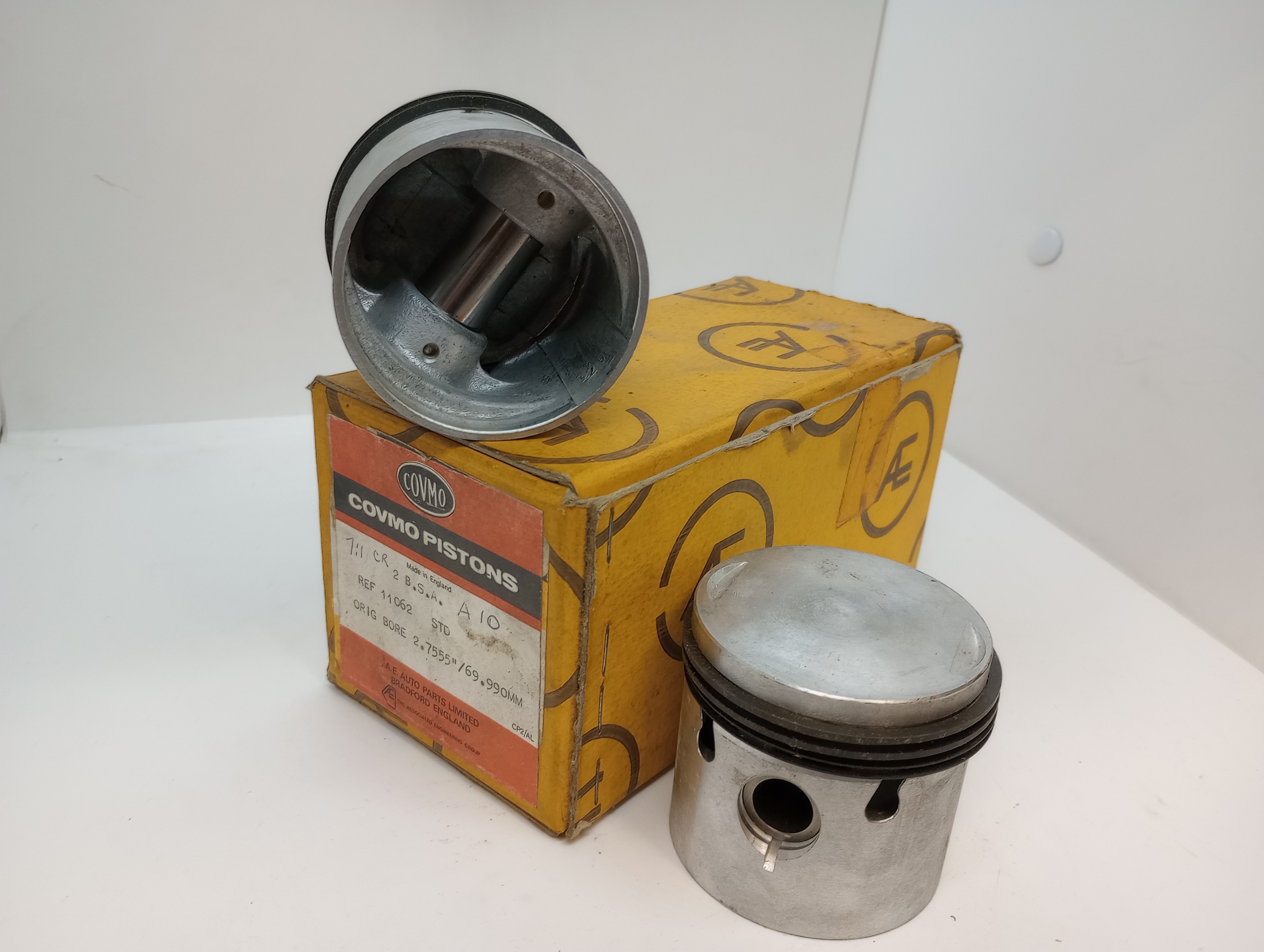 67-1416 BSA A10 PISTON SET A10 STD