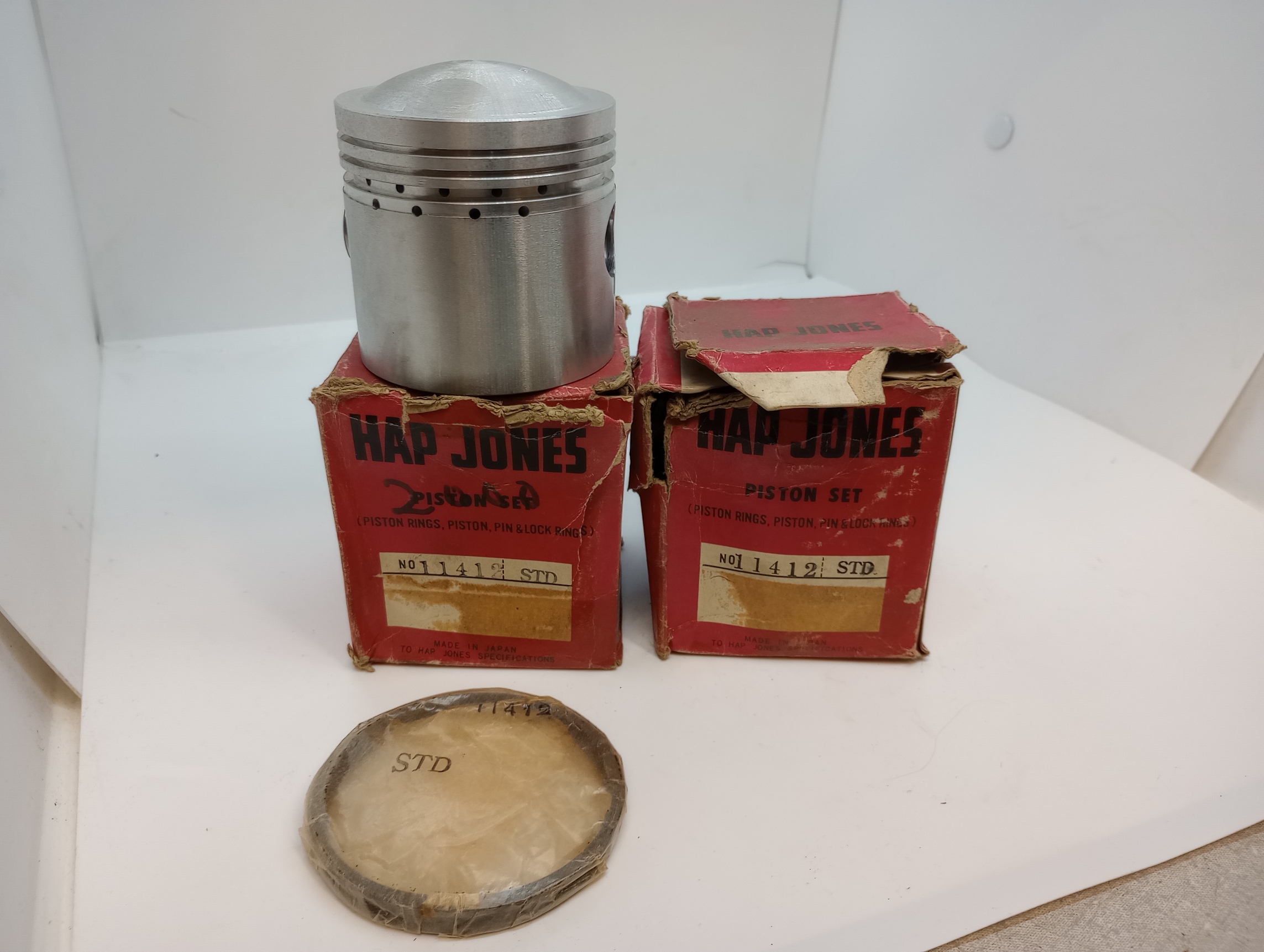 67-1370-HP BSA A10 PISTON SET A10 STD