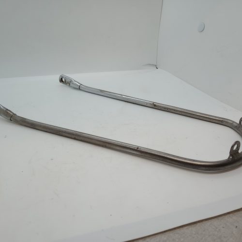 97-3886U Front Lower Fender Stay, Long, Chrome, 1970 Triumph
