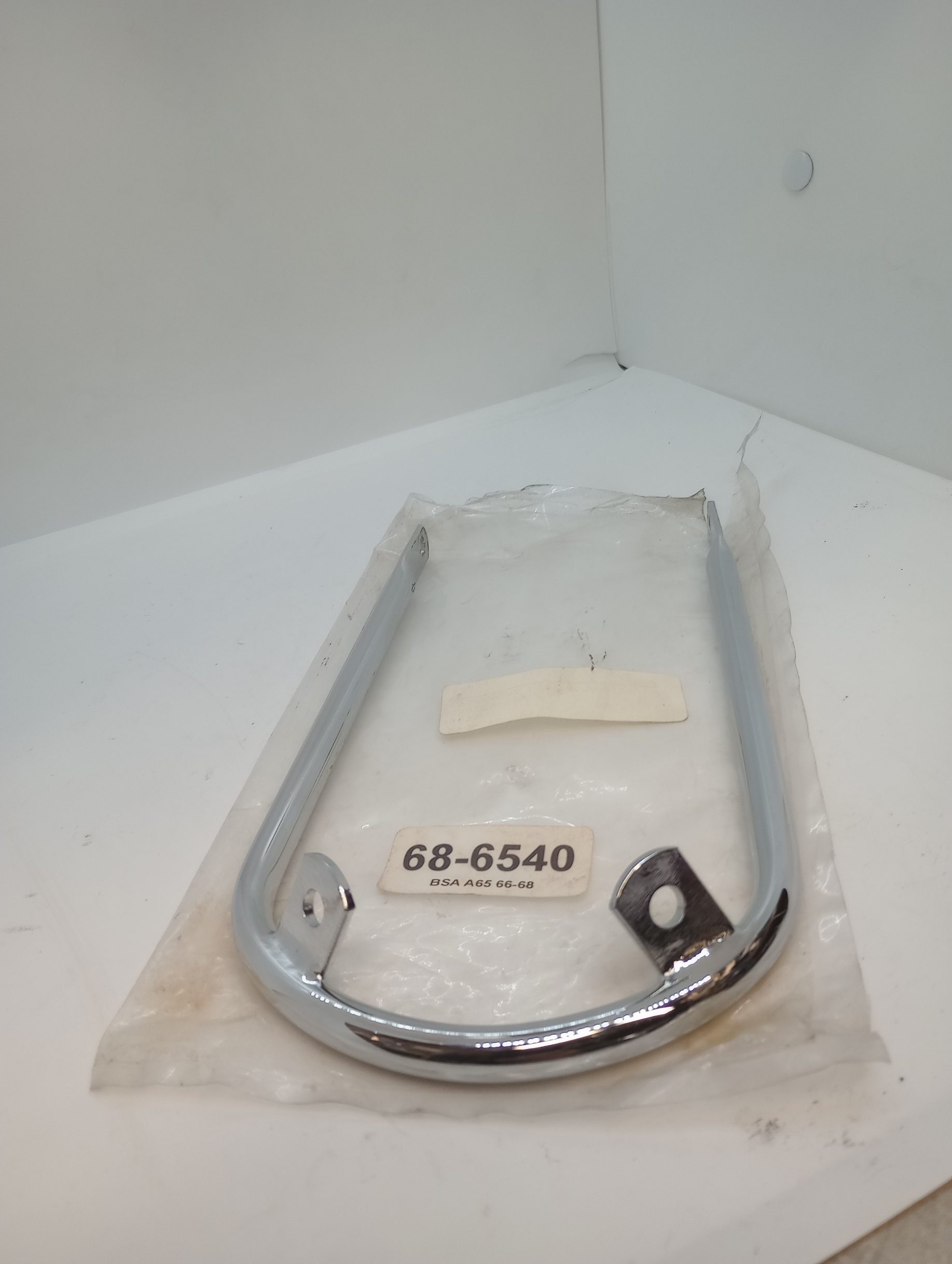 Front Fender Top Brace, Chrome, 1966-68 A65