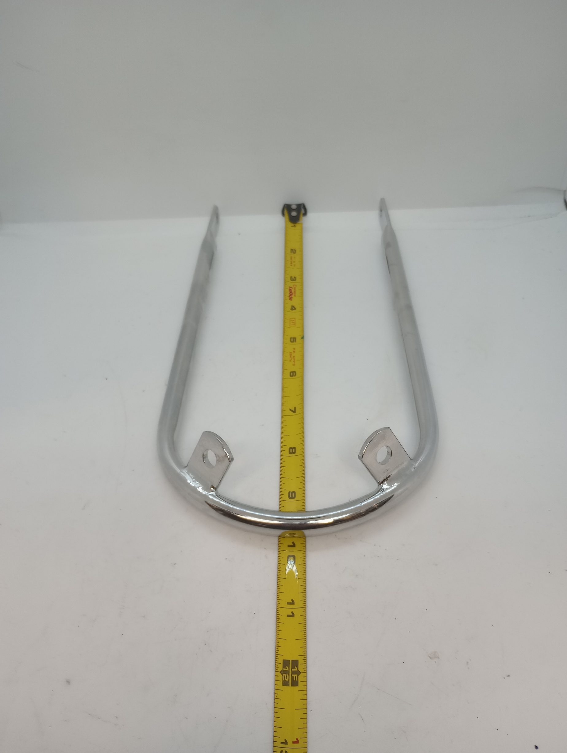 97-3850 Front Fender Top Brace, Chrome, 1969-70 A65