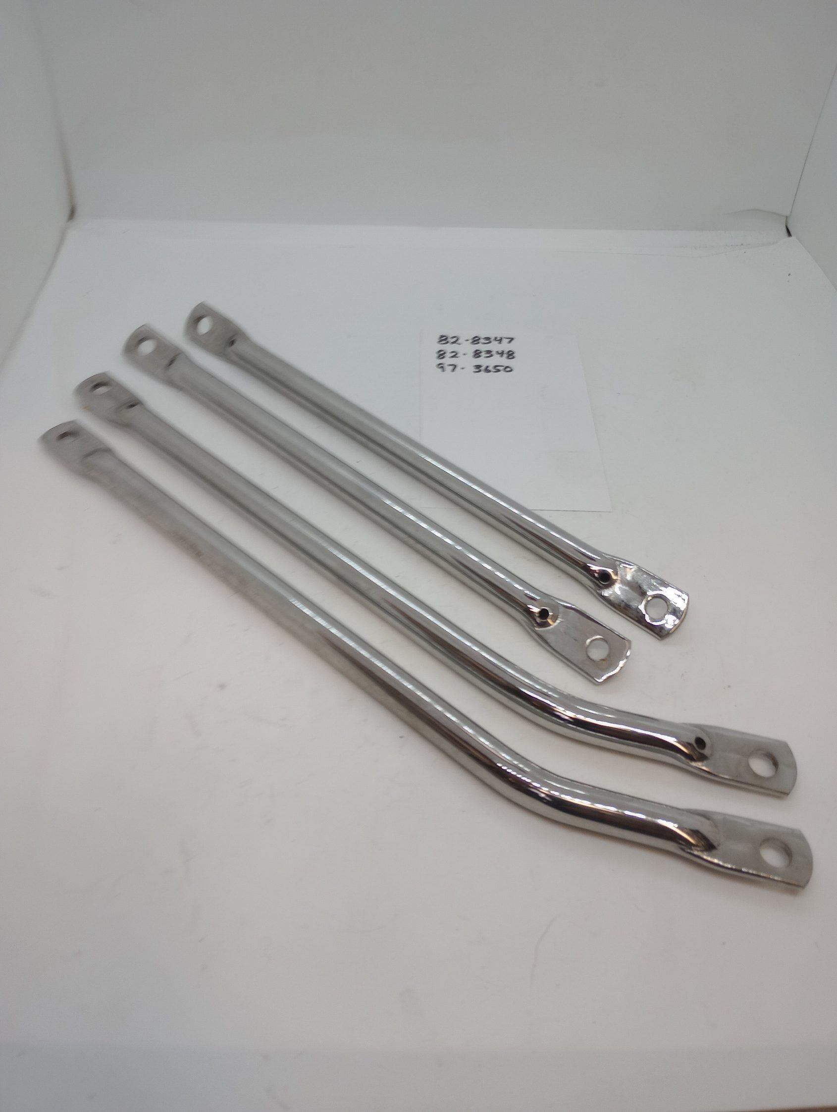 97-3650, 82-8348, 82-8347 Front Fender Stay Set 68-70 BSA A50/A65