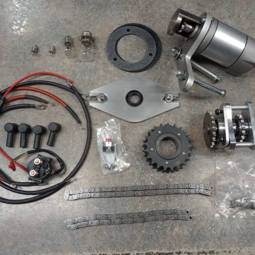 0000008 Pearson Electric Starter for BSA Pre-Unit Singles /Gold Star