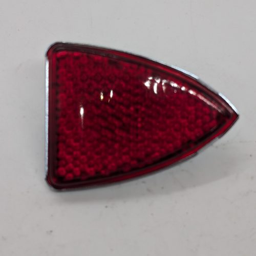 57111T Red Side Reflector, Triangle Shape, New Reproduction