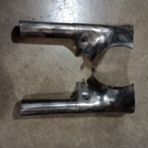 Lower Nacelle Set, Bare Steel, Sold as Pair,, 1952-57 Triumph