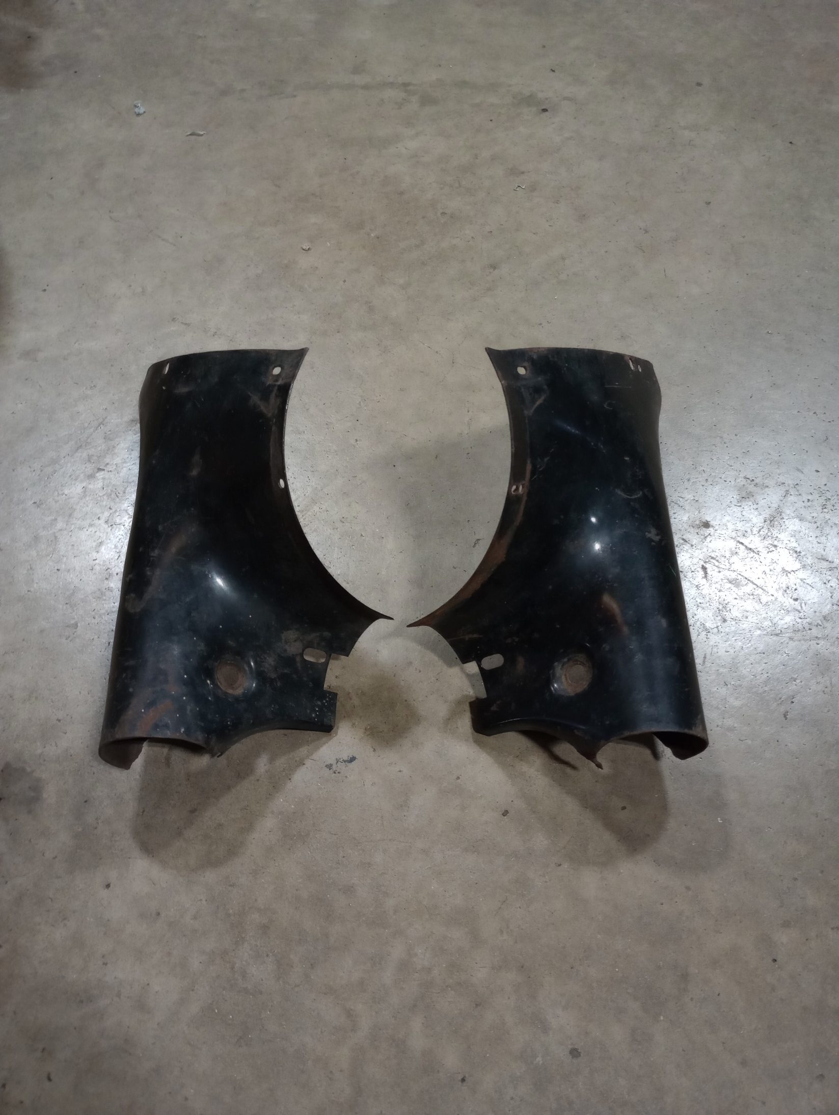 97-0799, 97-0800 Triumph Nacelle Covers No Fork Shrouds