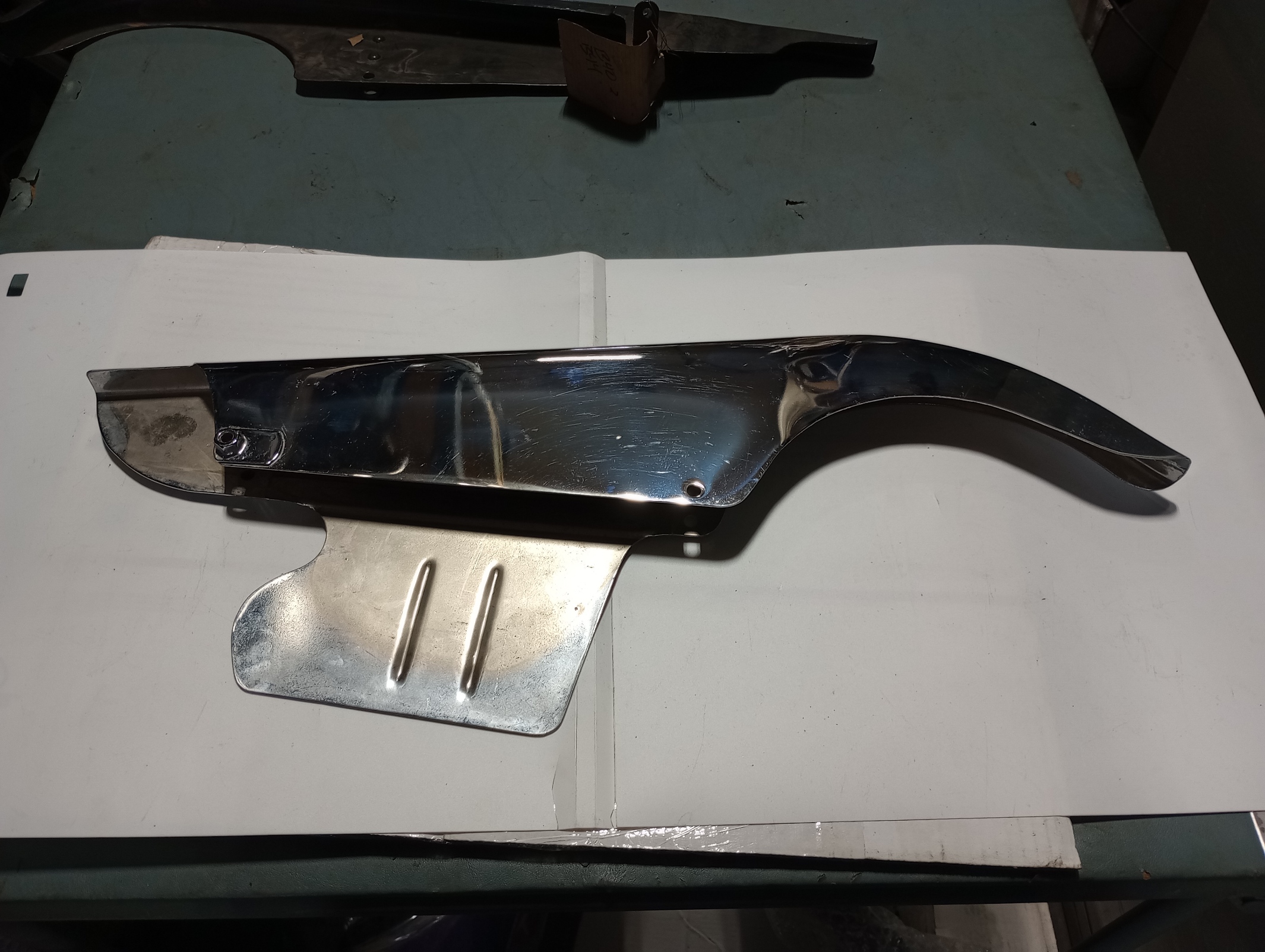 42-7705UC BSA DBD 34 Chain Guard - USED Chrome