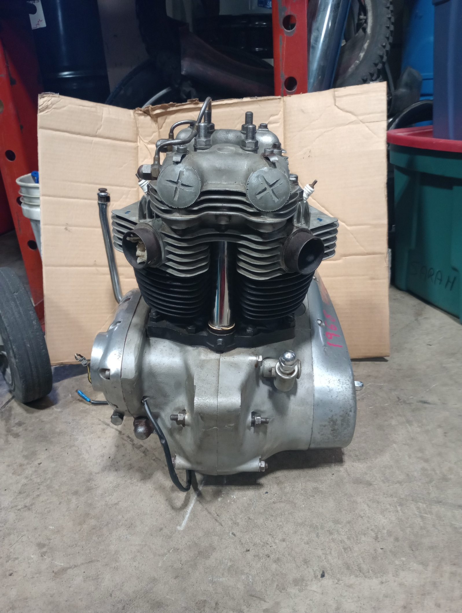1967 Triumph Engine T120R, 650cc with Matching Frame