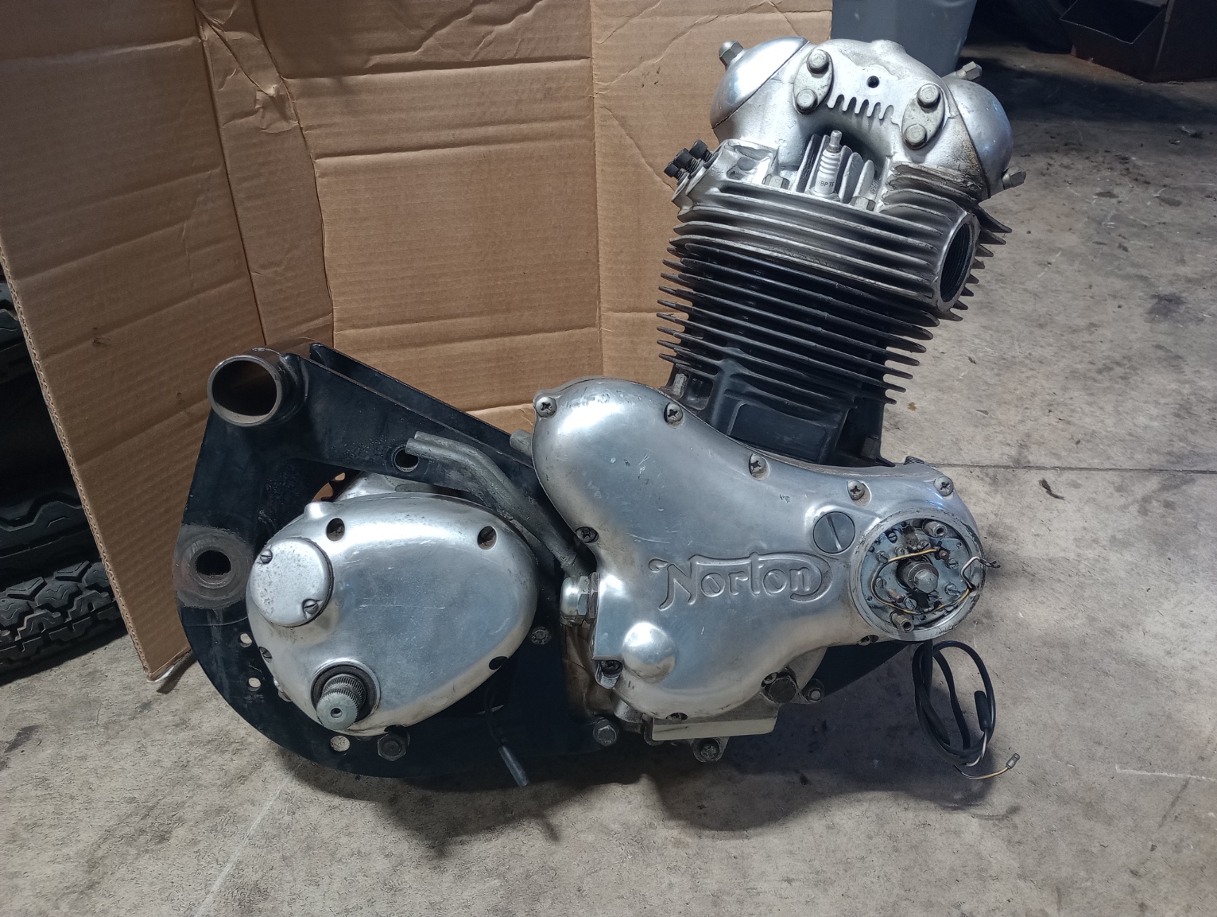 1975 Norton 850 Commando Engine