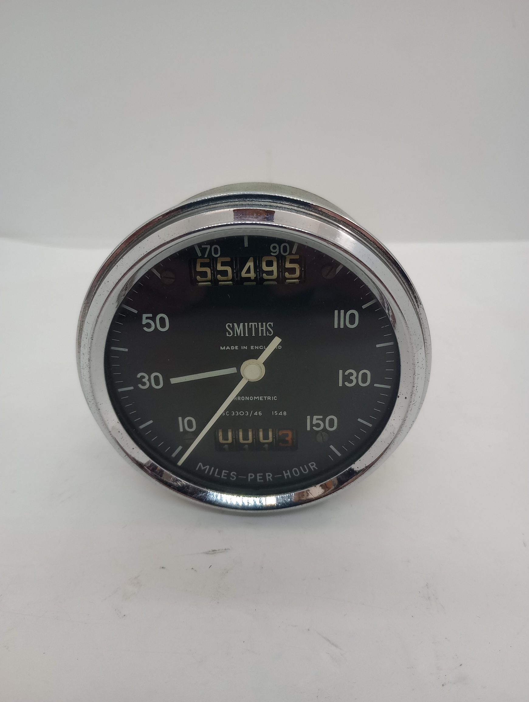 SC 3303/46 1548 Genuine Smiths Chronometric Speedometer Black Face 150MPH