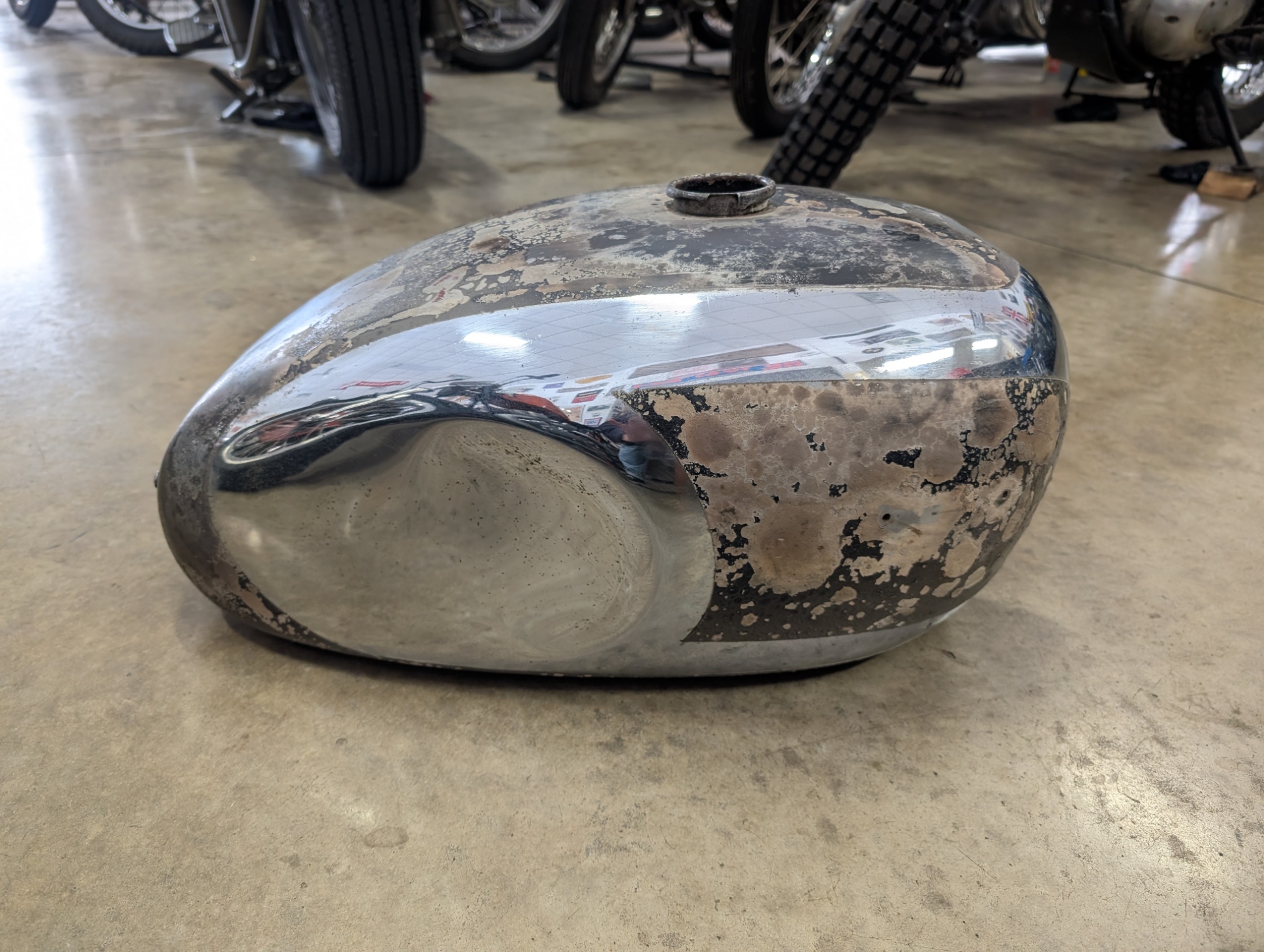 N15/G15 Matchless Steel Gas Tank