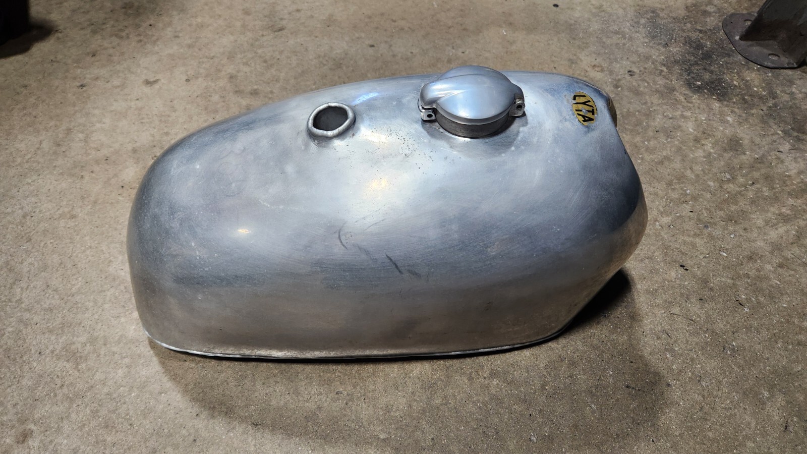 Genuine Lyta Alloy Scrambles Gas Tank Used