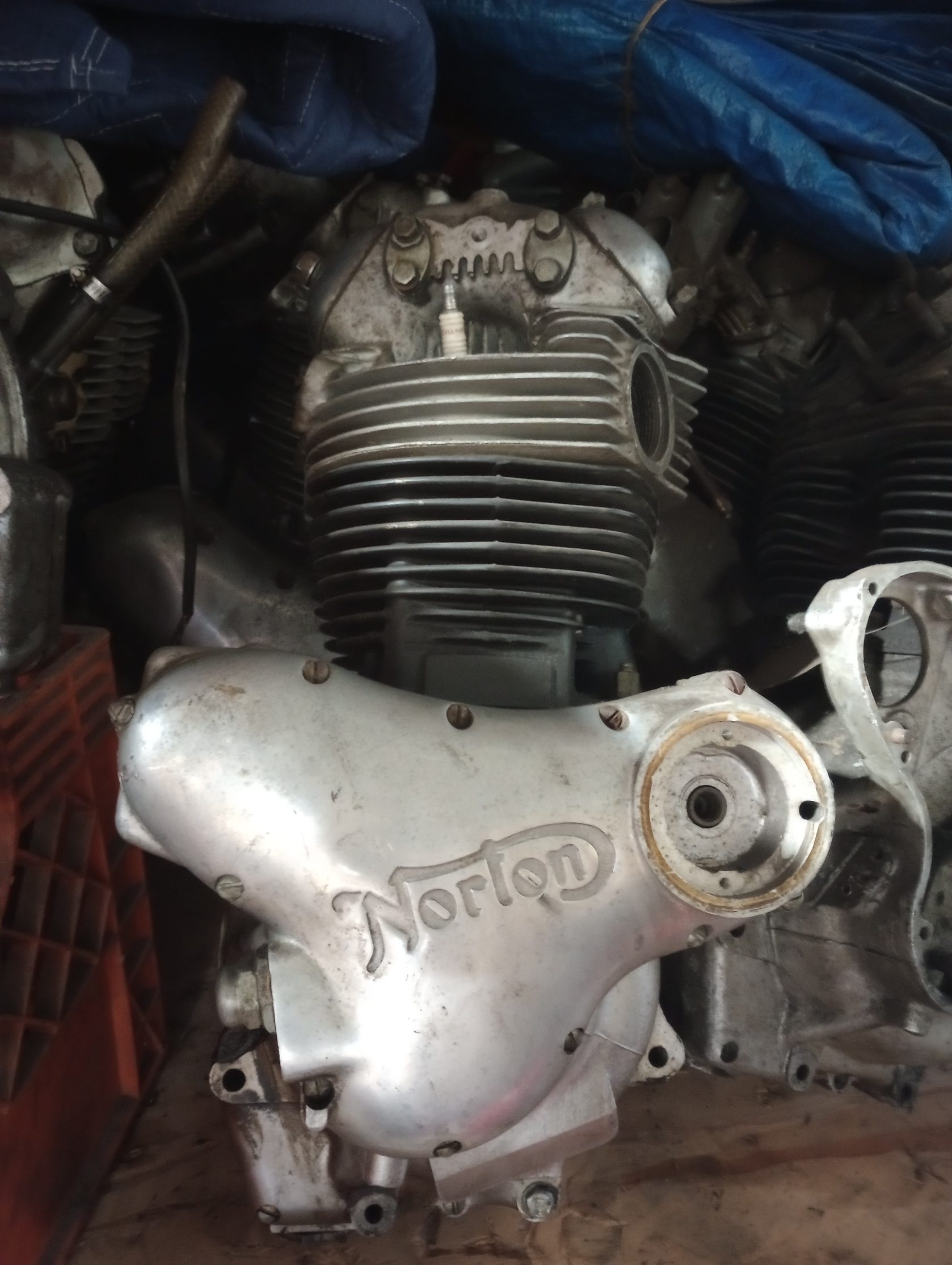 1975 Norton 850 Commando Engine