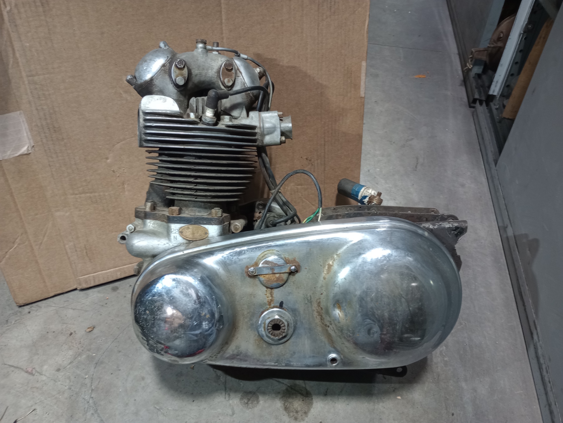 1958 Norton Dominator Model 88, 500 Engine with Transmission