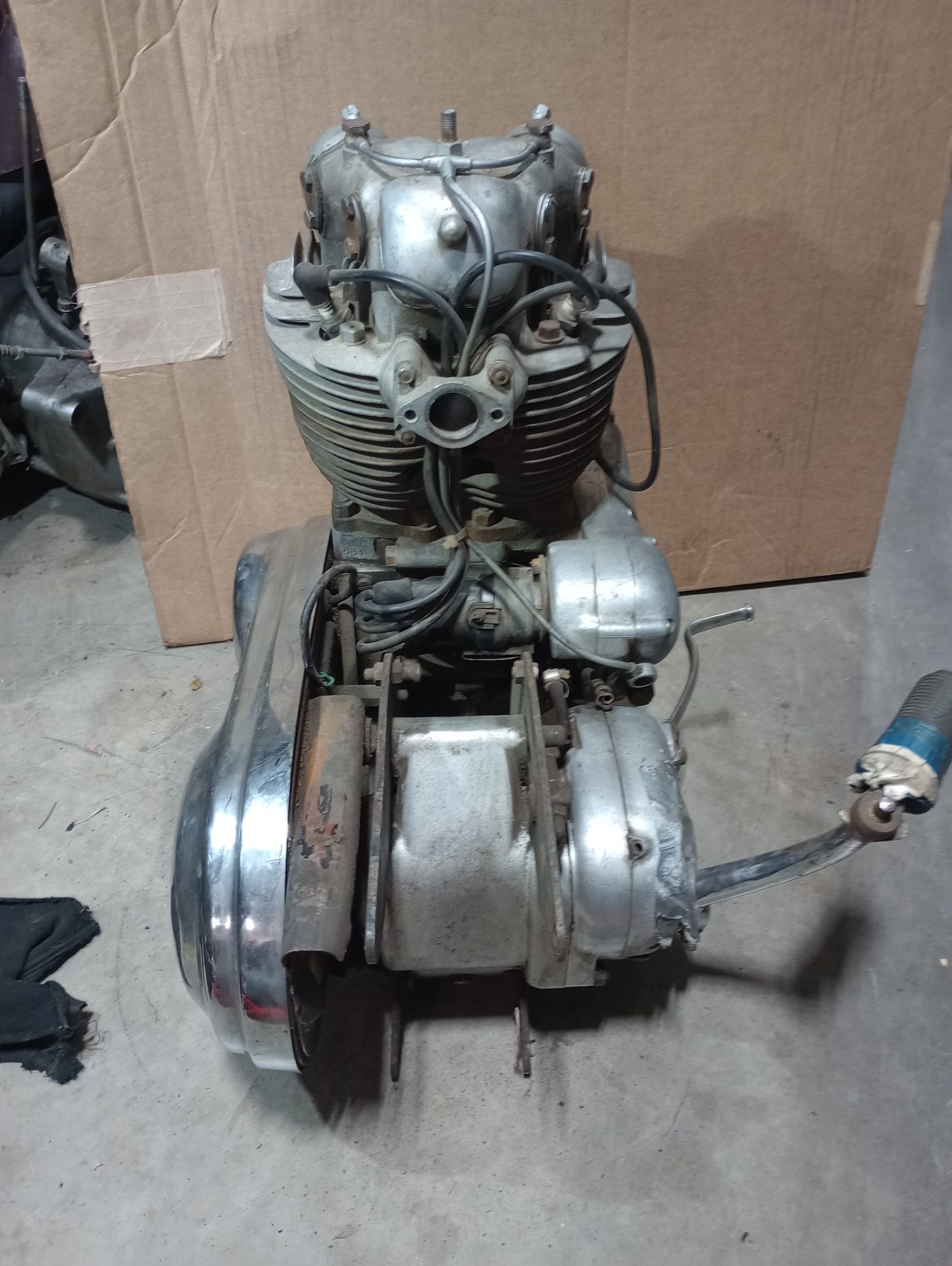 1958 Norton Dominator Model 88, 500 Engine with Transmission