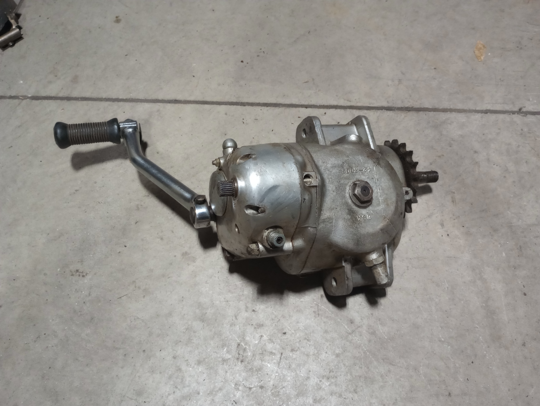 BSA A10 Gear Box Assembly - USED