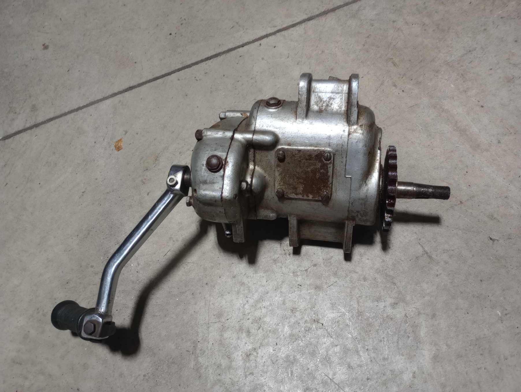 BSA A10 Gear Box Assembly - USED