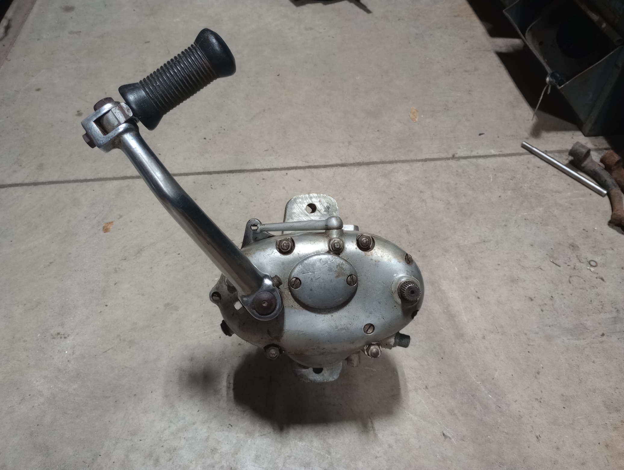 BSA A10 Gear Box Assembly - USED