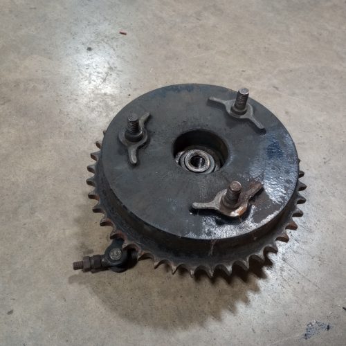 060319 Sprocket, Brake Drum and Plate, Commando-USED