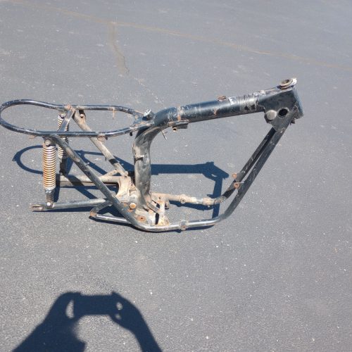 1971 Triumph T120R Complete Frame/Rear Section VIN: GE 265xx 83-2089
