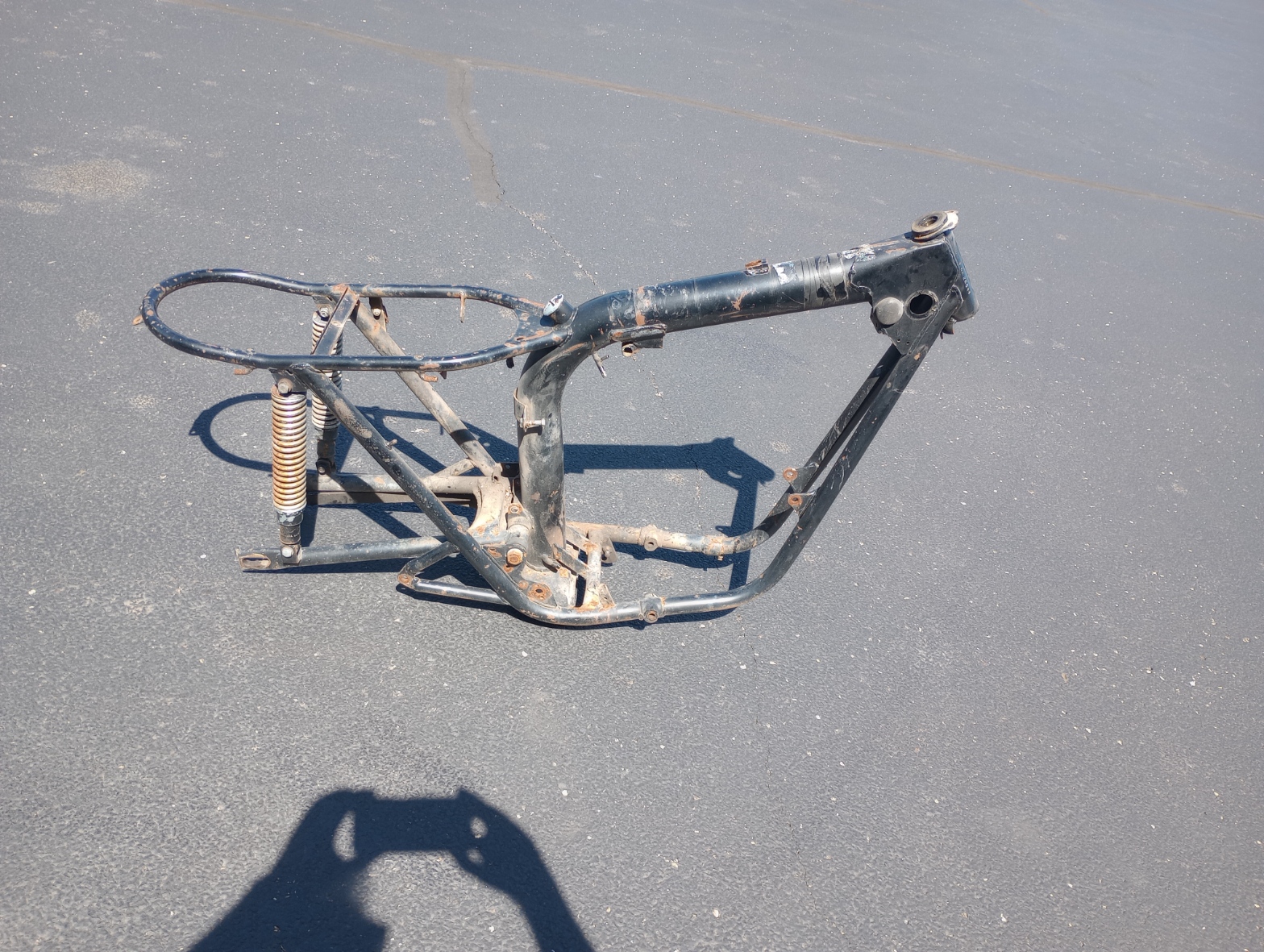 1971 Triumph T120R Complete Frame/Rear Section VIN: GE 265xx 83-2089