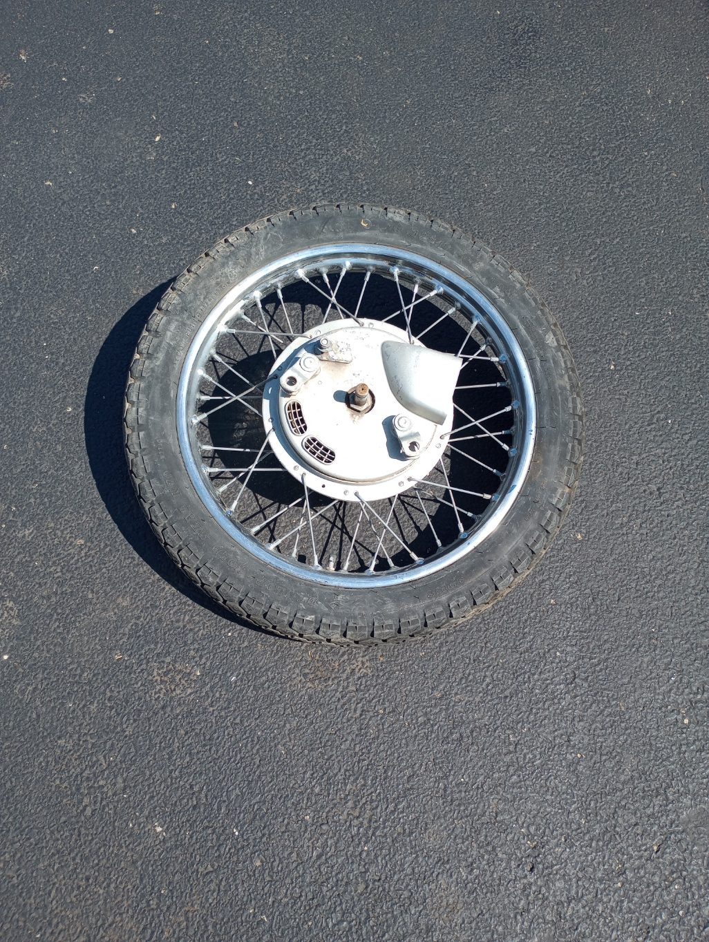 1971 Triumph T120 Conical Front Wheel Assembly USED