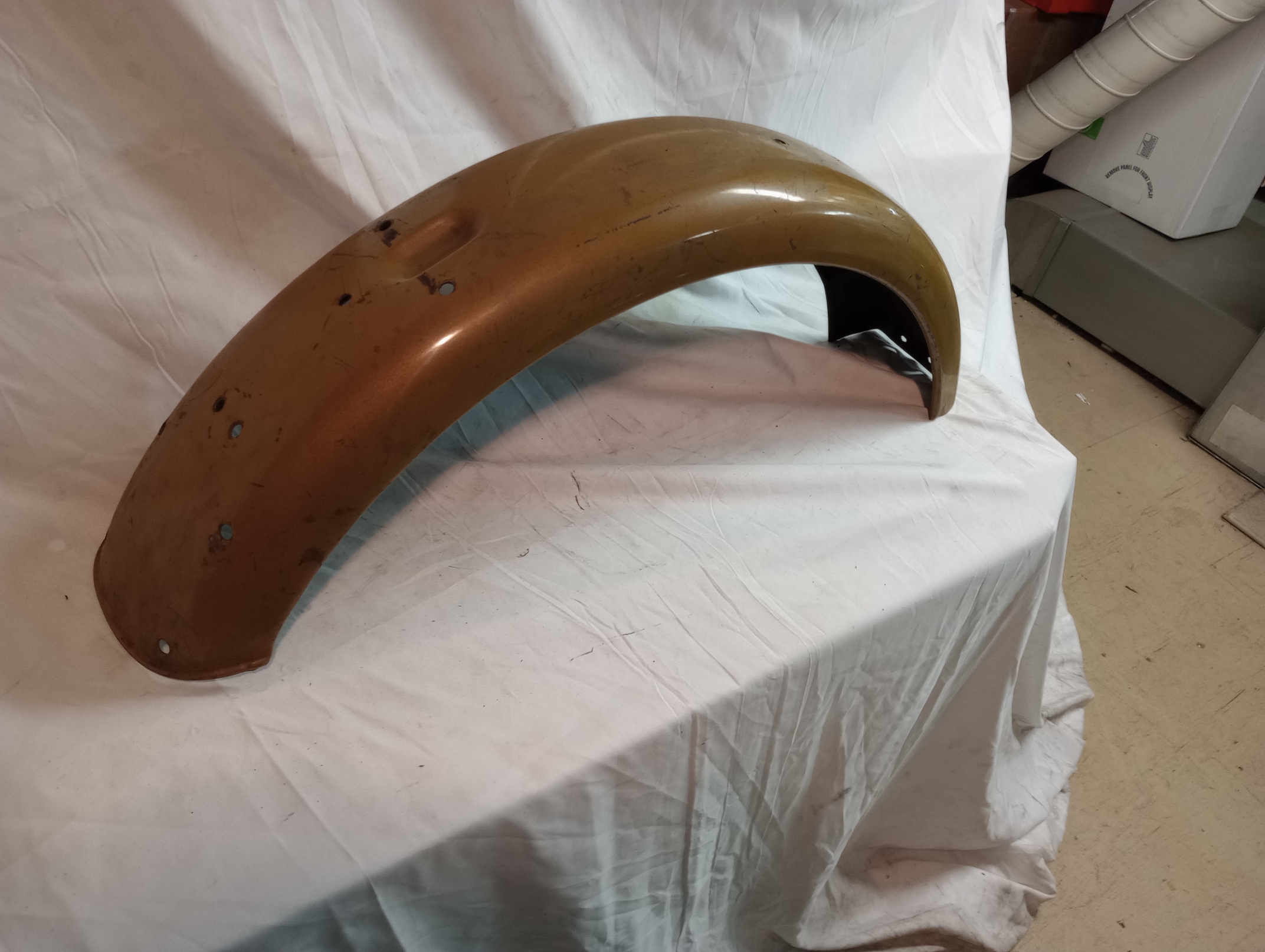 83-3566U Rear Fender 71/72 Triumph 650 T120 - USED