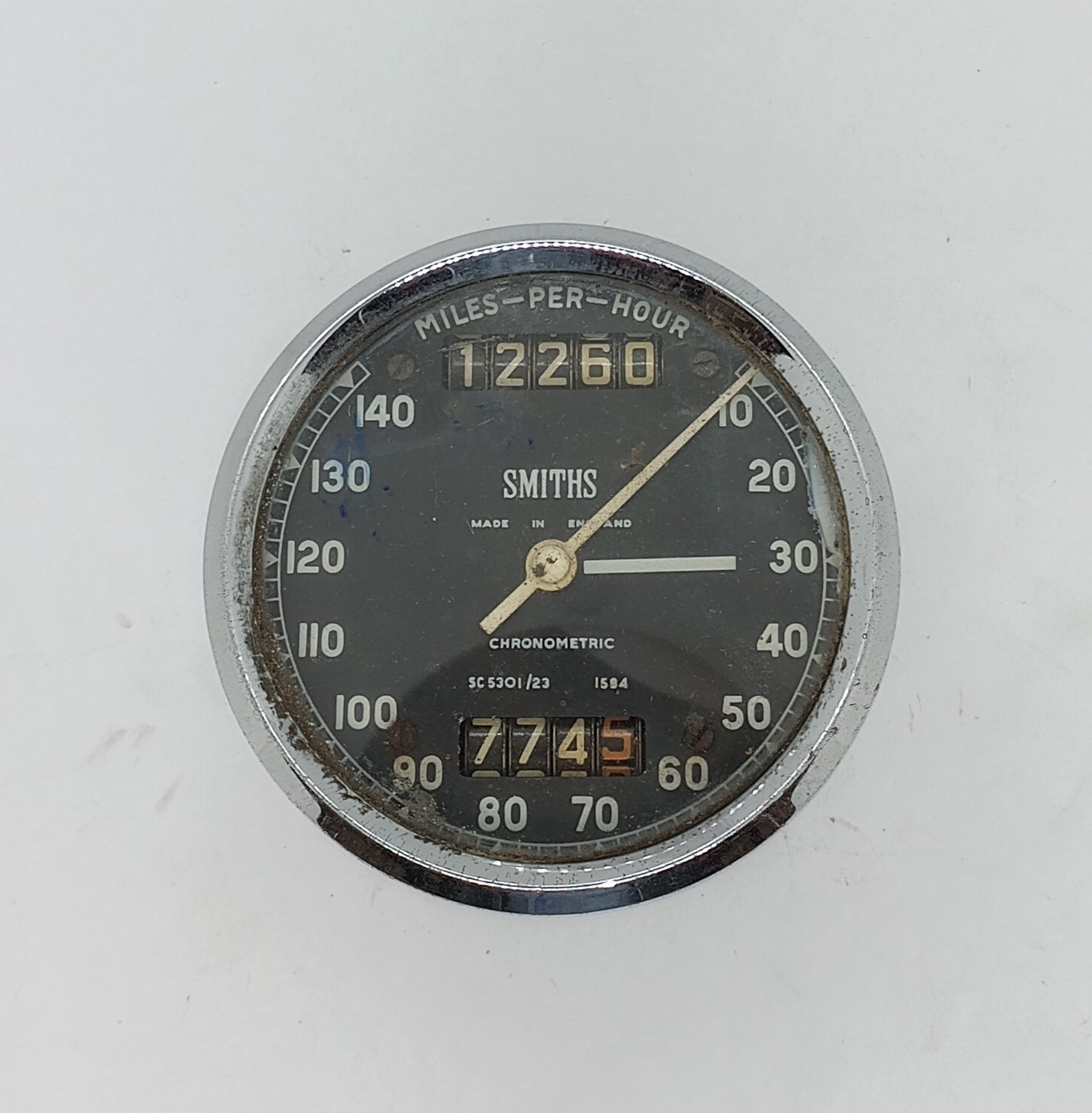 SC 5301/23 1548 Smiths Chronometric Speedometer Black Face 140MPH